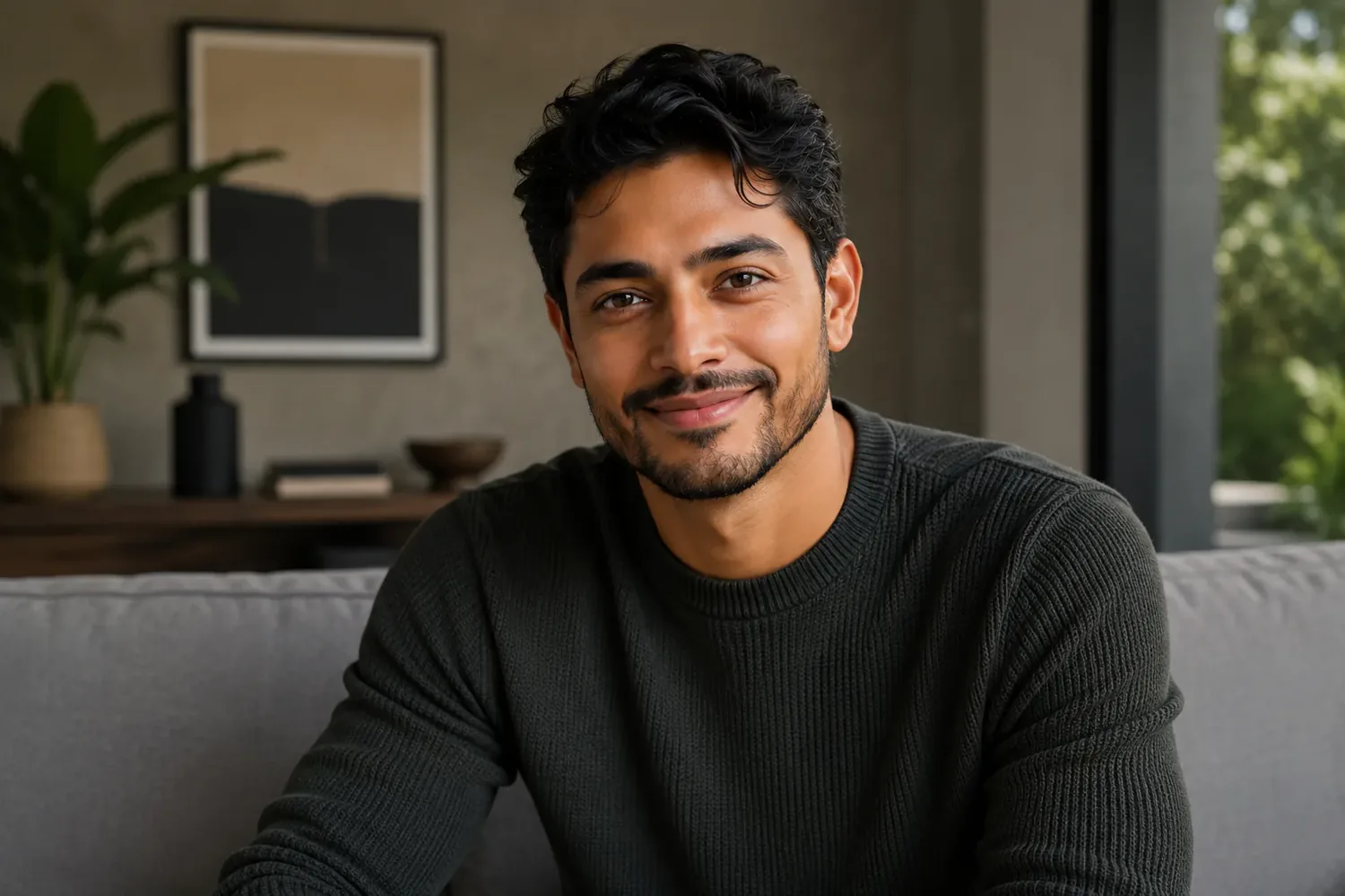 man-with-half-smile